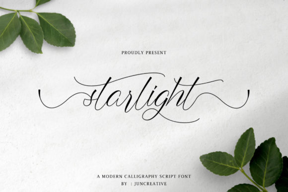 Starlight Font Poster 1