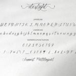 Starlight Font Poster 9