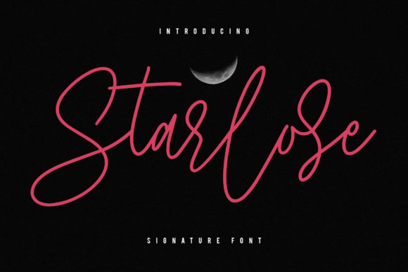 Starlose Font Poster 1