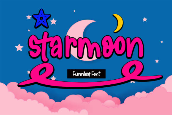 Starmoon Font Poster 1