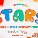 Stars Font Poster 1