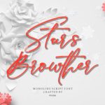 Stars Browther Font Poster 1