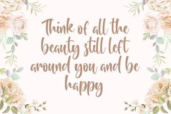 Stay Girly Font Poster 4