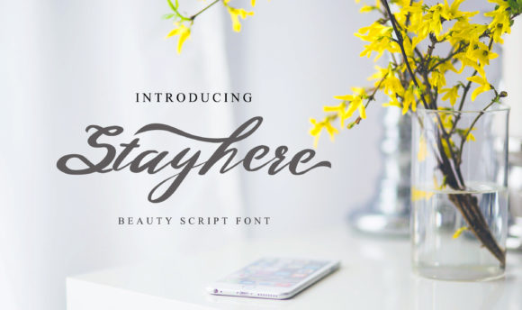 Stayhere Font