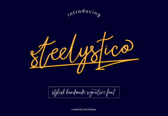 Steelystico Font