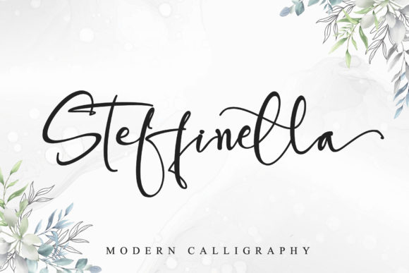 Steffinella Font Poster 1