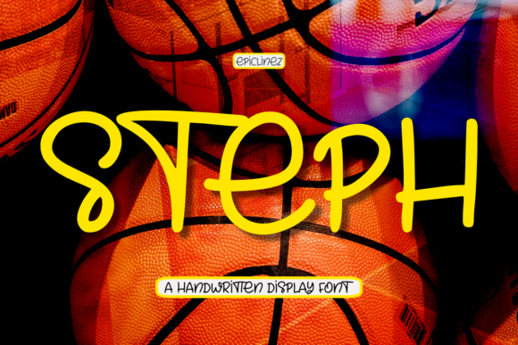 Steph Font Poster 1