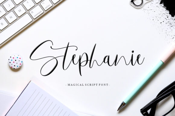 Stephanie Font Poster 1