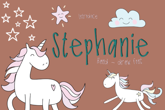 Stephanie Font Poster 1