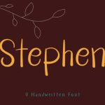 Stephen Font Poster 1