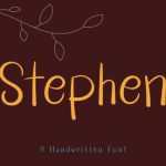 Stephen Font Poster 1