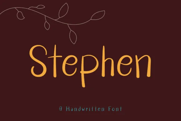 Stephen Font Stephen Font Poster 1