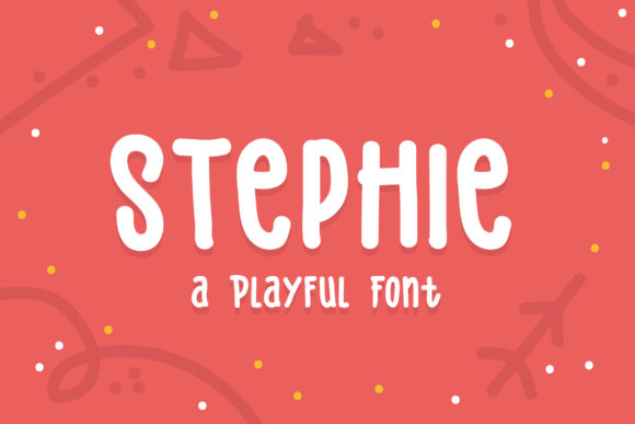 Stephie Font Poster 1
