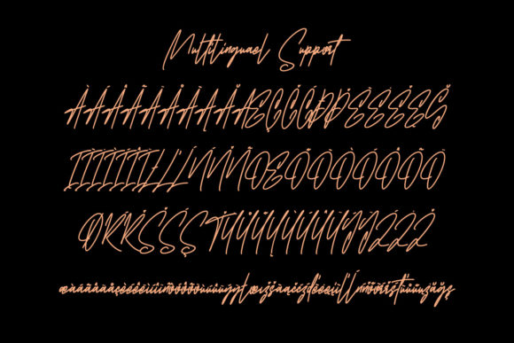 Stereomantic Font Poster 7