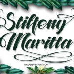 Stiffeny Maritta Font Poster 1