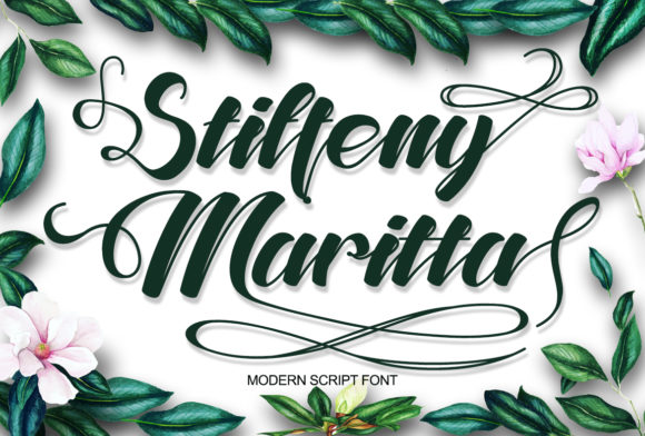 Stiffeny Maritta Font Poster 1