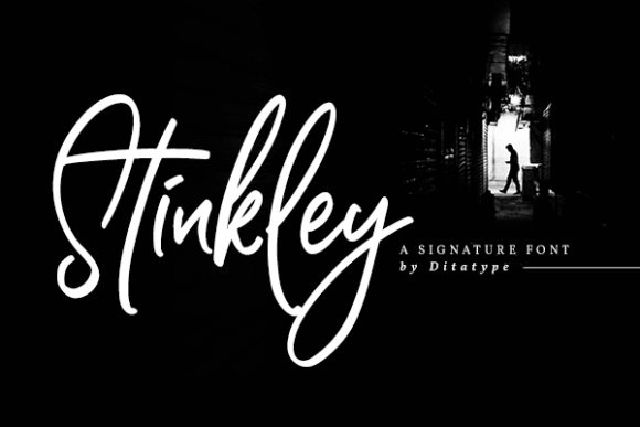 Stinkley Font Poster 1