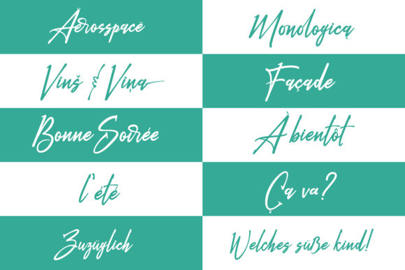 Stoneberg Font Poster 14
