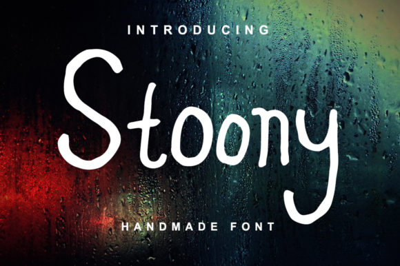 Stoony Font Poster 1