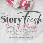 Story Fresh Font Poster 1