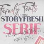 Story Fresh Font Poster 2