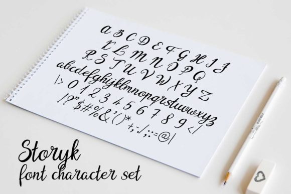 Storyk Font Poster 2