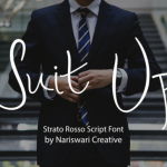 Strato Rosso Font Poster 2