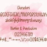 Strawberry Font Poster 3