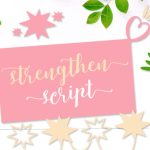 Strengthen Script Font Poster 5