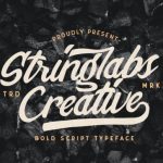 Stringlabs Creative Font Poster 1