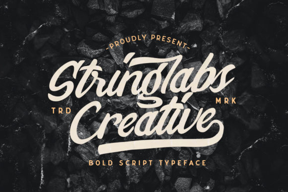 Stringlabs Creative Font Poster 1