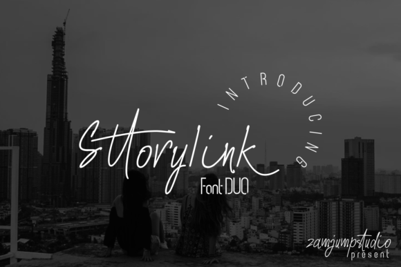 Sttorylink Font Poster 1