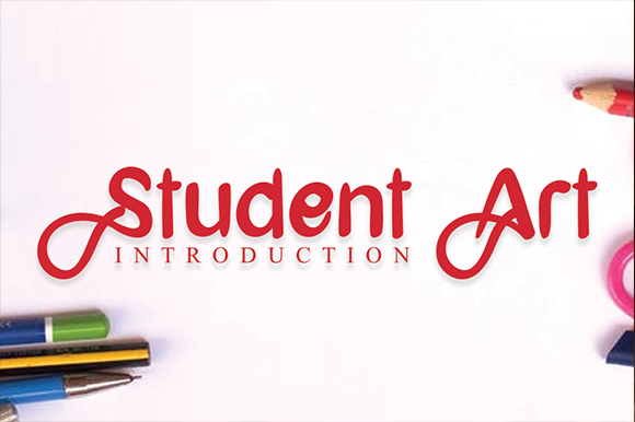 Student Art Font