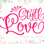 Styll Love Font Poster 1