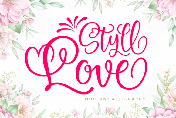 Styll Love Font Poster 1