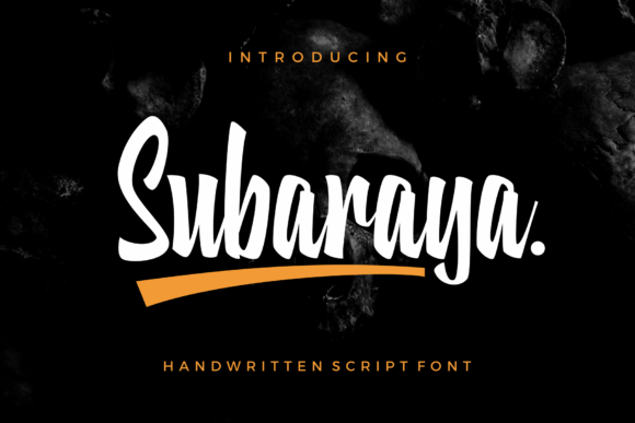 Subaraya Font Poster 1