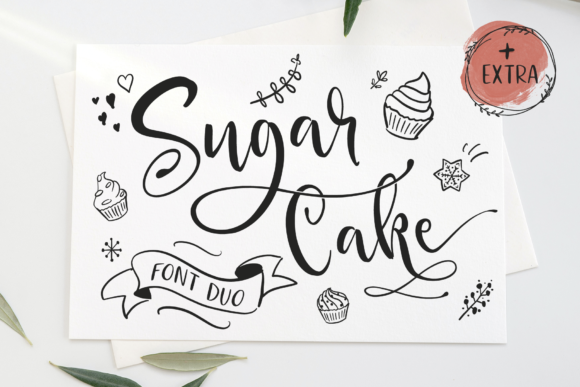 Sugar Cake Font Poster 1