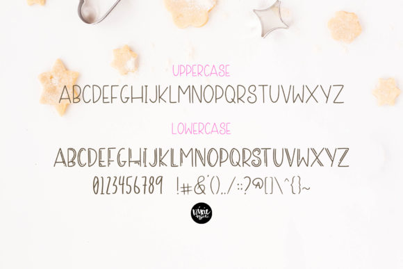 Sugar Cookie Font Poster 3