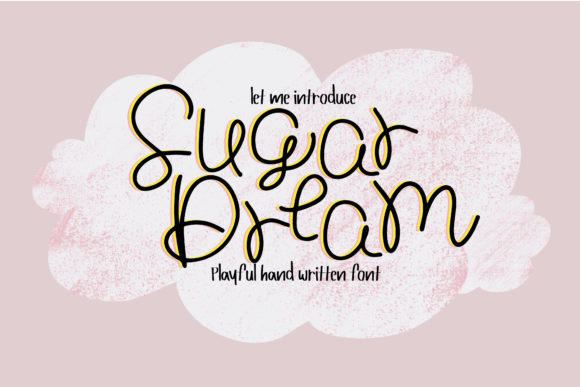 Sugar Dream Font Poster 1