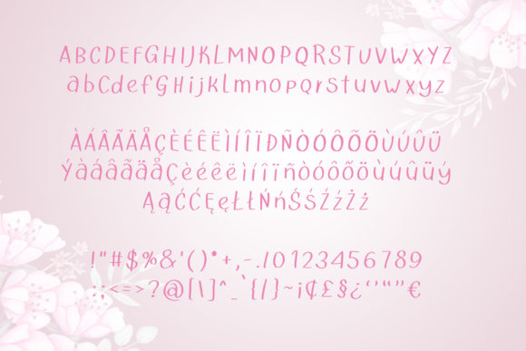 Sugar Firefly Font Poster 2
