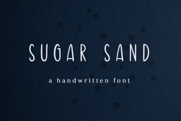 Sugar Sand Font Poster 1