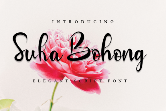 Suka Bohong Font Poster 1