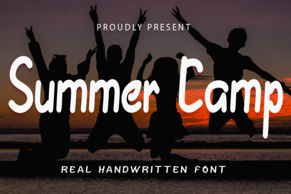 Summer Camp Font Poster 1