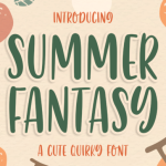 Summer Fantasy Font Poster 1