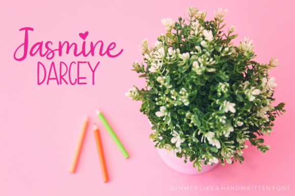 Summer Like Font Poster 2