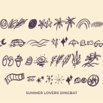 Summer Lovers Font Poster 8