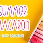 Summer Macaron Font Poster 1