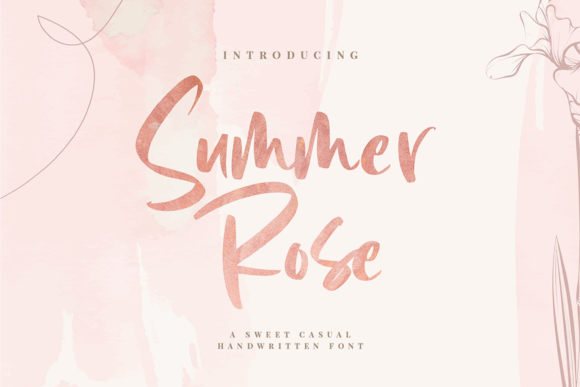 Summer Rose Font