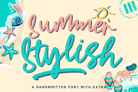 Summer Stylish Font Poster 1