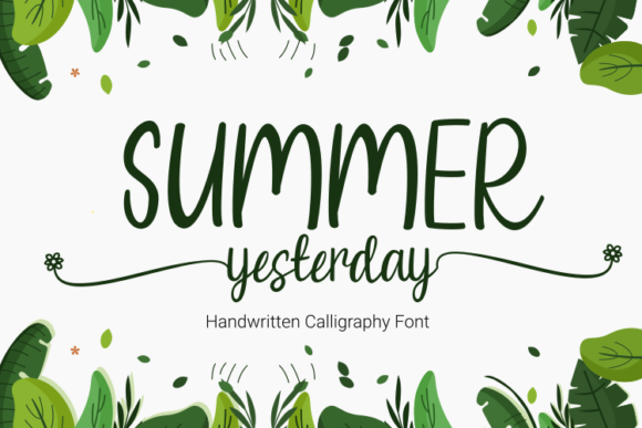 Summer Yesterday Font